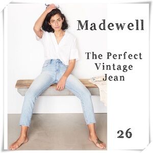 MADEWELL The Perfect Vintage Jeans light Washed Style#C2819